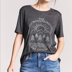 “Mountains are calling” t-shirt